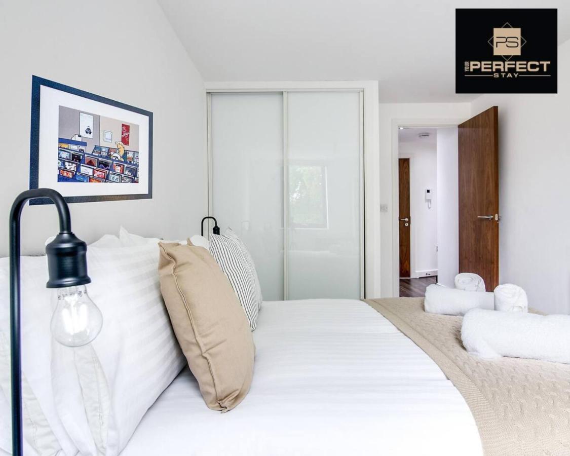 Luxe Modern Apartment By Your Perfect Stay Short Lets Бирмингем Экстерьер фото