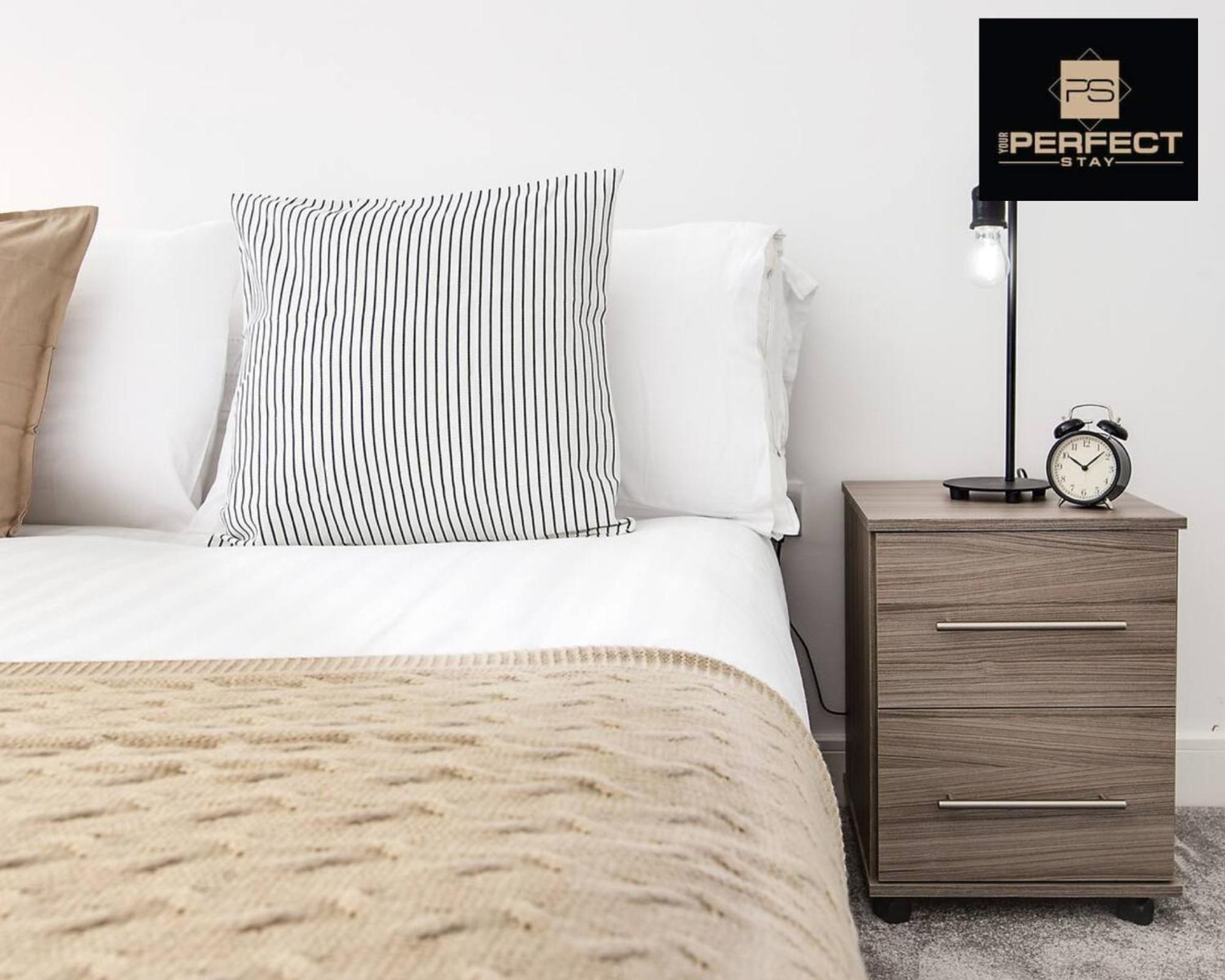 Luxe Modern Apartment By Your Perfect Stay Short Lets Бирмингем Экстерьер фото